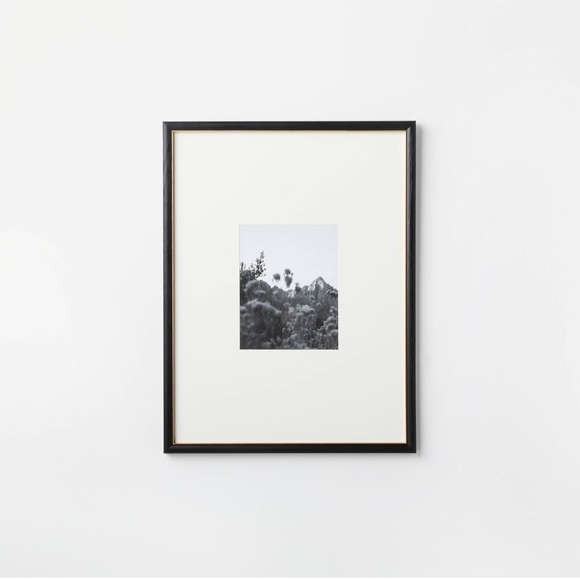Threshold Designed With Studio McGee 8"x10" Gallery Wall Frame Black/Brass - Picture 1 of 3